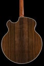 Extremely rare and valuable Brazilian rosewood on uniquely shaped jumbo acoustic guitar