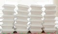 Foam boxes Royalty Free Stock Photo
