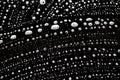 Foam bubbles abstract dark background Royalty Free Stock Photo