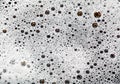 Foam bubbles abstract dark background Royalty Free Stock Photo