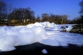 Foam on the Des Plaines River 35166