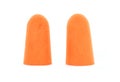 Foam ear plugs Royalty Free Stock Photo