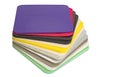 Foam, Polyethylene Multi Color Material Shockproof Closed Up Royalty Free Stock Photo