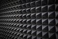 Foam soundproofing coating close-up Royalty Free Stock Photo