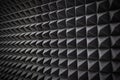 Foam soundproofing coating close-up Royalty Free Stock Photo