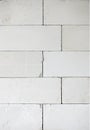 Foamed concrete block pattern