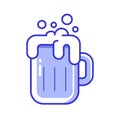 Foamy Beer Glass Icon