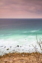 Foamy coast at Ruegen island at Cap Arkona, Germany