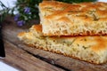 Focaccia bread Royalty Free Stock Photo