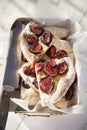 Focaccia with figs