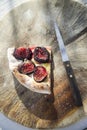 Focaccia with figs