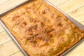 Focaccia from Recco, Liguria, Italy Royalty Free Stock Photo