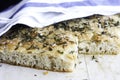 Foccacia bread Royalty Free Stock Photo