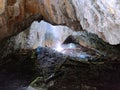 Focul Viu ice cave in Apuseni