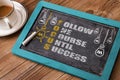 Focus Acronym: follow one course until success Royalty Free Stock Photo