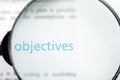 Focus on objectives Royalty Free Stock Photo