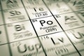 Focus on Polonium chemical element