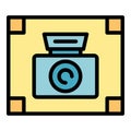 Focus screenshot icon vector flat Royalty Free Stock Photo