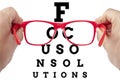 Focus on solutions Royalty Free Stock Photo