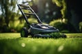 Focus on Vacuum Cleaner and Artificial Turf for Easy Lawn Care and Maintenance. AI