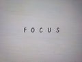 FOCUS is very important to achieve yours goals.