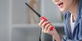 Focused Communication by Female Engineer Using Radio for Effective Project Management