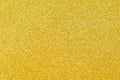 Focused yellow texture glitter background