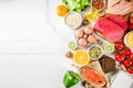 Fodmap healthy diet food Royalty Free Stock Photo