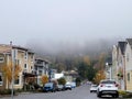 Fog Bank in Town of Astoria