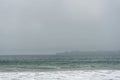 Pacific Ocean, at Rockaway Beach, Pacifica, California in the San Francisco Bay Area Royalty Free Stock Photo