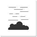 Fog glyph icon