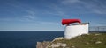 Fog horn at Cape Wrath Royalty Free Stock Photo