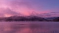 Fog over Lake Solina