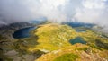 Fog over the Seven Rila Lakes