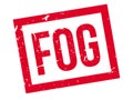 Fog rubber stamp