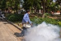 Fogging DDT spray kill mosquito