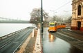 Foggy Budapest Royalty Free Stock Photo