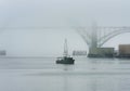 Foggy Day at Newport on the Oregon Coast