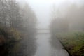 A foggy day in the Zoetermeer Balijbos