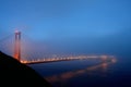 Foggy Golden Gate Bridge