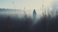 Foggy Grass: A Frightful Folklore Dreamscape Portraiture