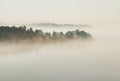 Island. small island. morning on the archipelago Royalty Free Stock Photo