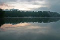 Foggy Lake Morning Royalty Free Stock Photo