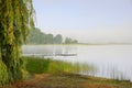 Foggy Lake Morning Royalty Free Stock Photo