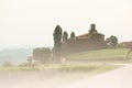 The architecture of an old italian village