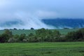 Foggy landscape near Vetrintsi village