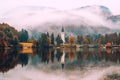 Lake Bohinj In National Park Triglav, Slovenia Royalty Free Stock Photo