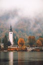 Lake Bohinj In National Park Triglav, Slovenia Royalty Free Stock Photo