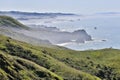 Foggy morning at Bodega Bay, Sonoma County, California, USA. Royalty Free Stock Photo