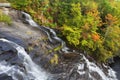 Foggy Morning at Kaaterskill Falls Royalty Free Stock Photo